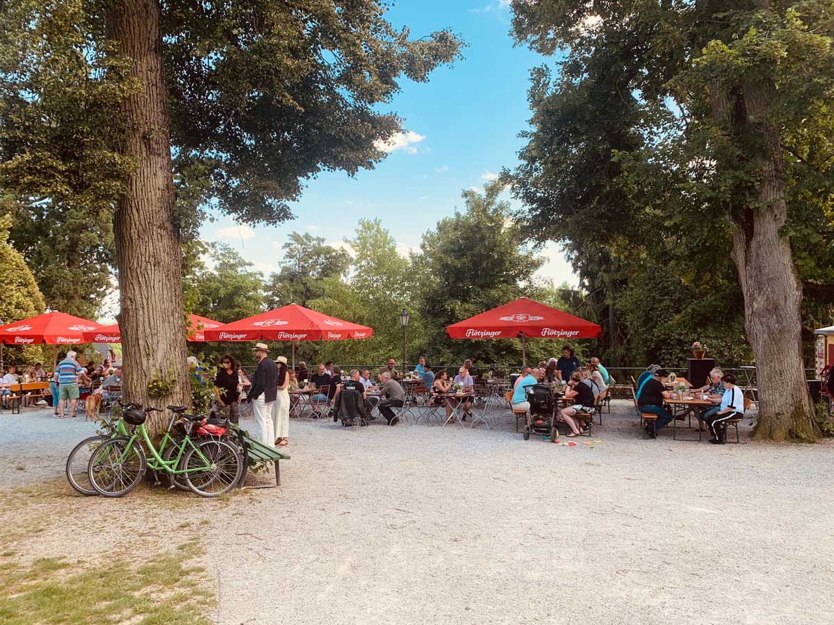 Biergarten Braunfels Atmosphäre
