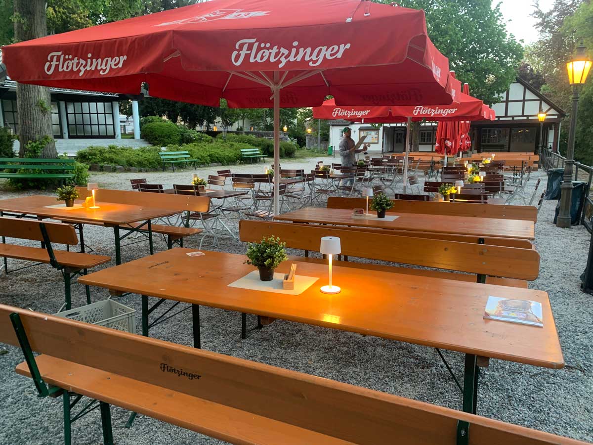 Biergarten Braunfels Atmosphäre