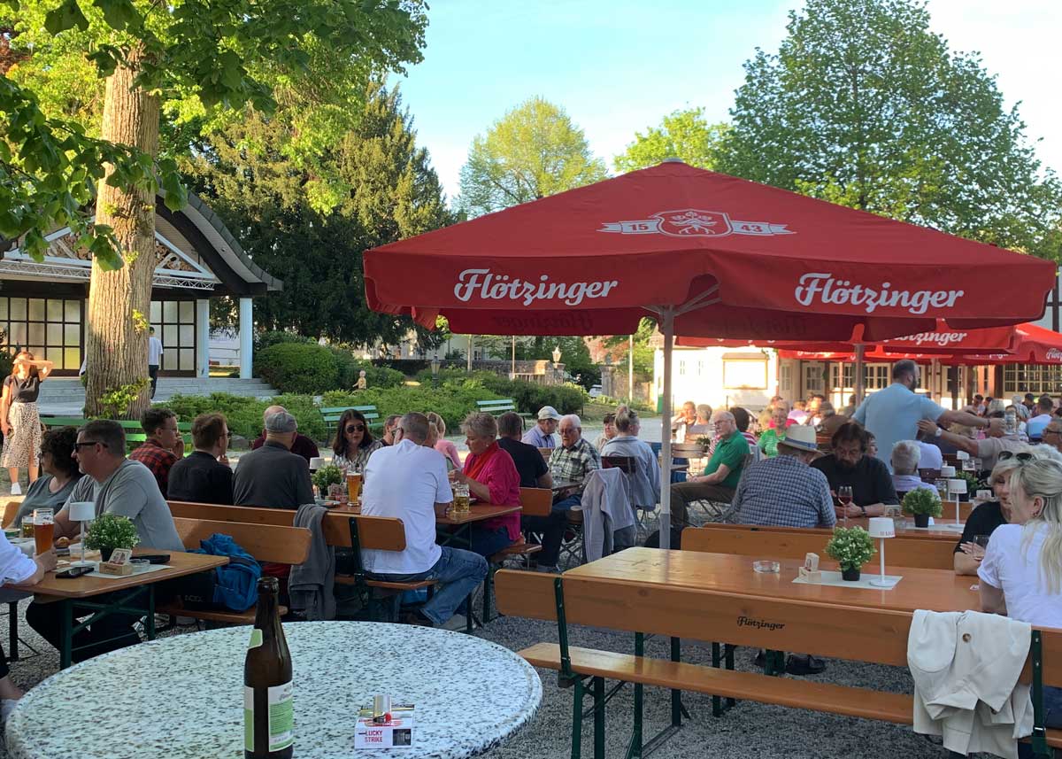 Biergarten Braunfels Gäste